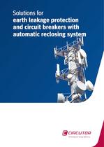 Solutions for earth leakage protection and circuit breakers with automatic reclosing system