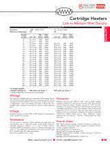 Cartridge and immersion heaters-9