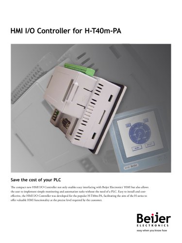 HMI I/O Controller leaflet (BREN515A)