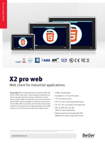 X2 pro web