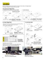 Carriages Rails & Attachments - 6