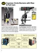 CIRCLE WELDERS/BURNERS WITH RISE & FALL CAM-8