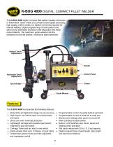 K-BUG 4000 Digital, Compact Fillet Welder - 2