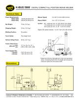 K-BUG 5000 All Position Pendulum Weave Welder (Rigid & Semi-Flex Rail) - 4