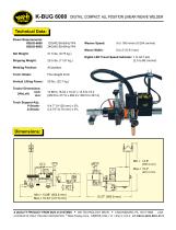 K-BUG 6000 All Position Linear Weave Welder (Rigid & Semi-Flex Rail) - 4