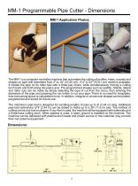 MM-1 Programmable Pipe Cutter - 2