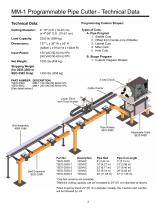 MM-1 Programmable Pipe Cutter - 3