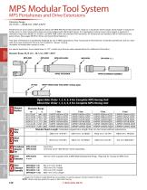 MPS Modular Tool SystemHT/HL/STH - Type Systems-5