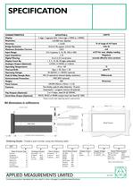 Panel Mounted Indicator - Strain Gauge Input  Intuitive-L - 2