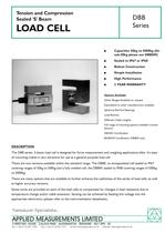 'S' Beam Load Cell - Bi-directional - 1