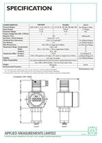 Stainless Steel Amplified Output PRESSURE SENSOR with BUILT-IN DISPLAY Pi600DD Series - 2