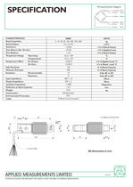 Stainless Steel Hermetically Sealed Bending Beam LOAD CELL OBBS Series - 2