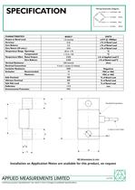 Strain Gauge Based Bolt on Strain Sensing LOAD CELL BOSS Series - 2