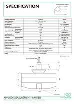 Strain Gauge Based Submersible LOAD CELL For use in Triaxial Chambers STALC3 Series - 2