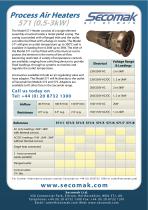 Process Air Heaters 571 (0.5-3kW)-1