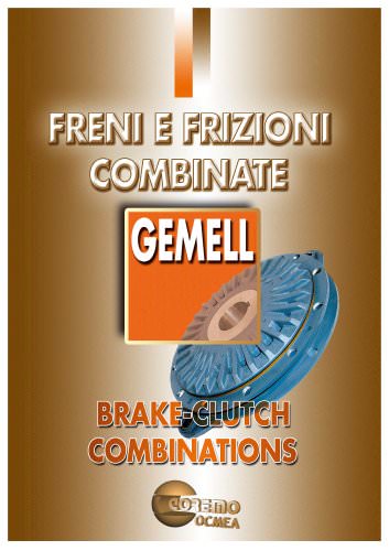 GEMELL, Clutch/Brake Combinations