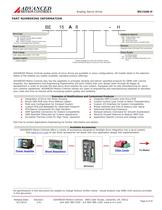 Analog Servo Drive BE15A8-H - 8