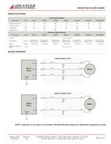 INDUCTIVE FILTER CARDS - 2