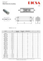 Check-valve line mounting-1