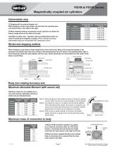 FGYB & FGYR Series Magnetically Coupled Rodless Cylinders-5
