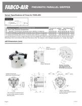FKHS Series 3 Jaw Parallel Motion Pneumatic Grippers-6