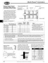 Multi-Power Cylinder section of CV9 Catalog-7