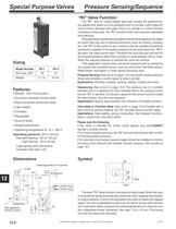 Special Purpose Valve section of CV9 Catalog-3