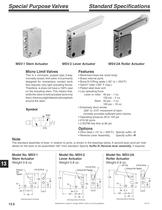 Special Purpose Valve section of CV9 Catalog-5