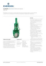 CLARKSON ZERO POCKET KNIFE GATE VALVES MODEL ZP300-1