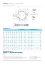 Keystone Butterfly valve ParaSeal range-7