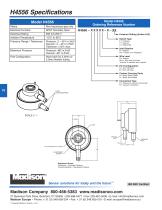 Catalog page: Pressure Switches - PR Series-2