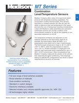Combination Level/Temperature Sensors (MT Series)-1
