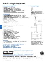 Hydrostatic Pressure Level Sensors for Turbulent Tanks-2