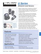 Ultrasonic Level Sensors (U Series)-1