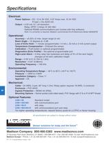 Ultrasonic Level Sensors (U Series) - Madison Company - PDF Catalogs ...