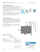 KING-GAGE® Model 5900 Differential Pressure Transmitter Module - 4