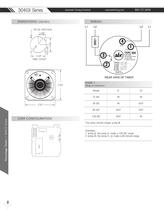 Marsh Bellofram Automatic Timing & Controls Division 304 GX Series Percentage Timer Accurate to 1% of Range - 2