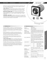 Marsh Bellofram Automatic Timing & Controls Division 304 Series Industrial Percentage Timer - 1