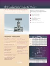 Marsh Bellofram BelGAS Division Needle Valves Brochure - 7