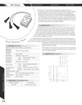 Marsh Bellofram Diversified Electronics Division PRT Series Phase Rotation Tester - 1