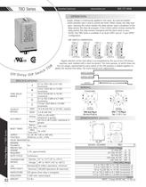 Marsh Bellofram Diversified Electronics Division TBD Series Off-Delay DIP Switch TDR-1