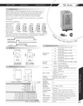 Marsh Bellofram Diversified Electronics Division TBE Series Single Shot DIP Switch TDR - 1