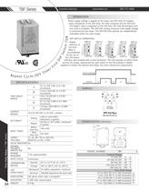 Marsh Bellofram Diversified Electronics Division TBF Series Repeat Cycle-OFF Timer First DIP Switch TDR-1