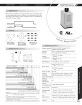 Marsh Bellofram Diversified Electronics Division TDB/TUB Series Interval Relay Output - 1