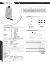 Marsh Bellofram Diversified Electronics Division TDU Series Programmable Multi-Mode Relay Output - 1