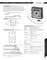 Marsh Bellofram Diversified Electronics Division TSH Series Delayed Interval Solid-State Output - 1