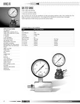 Marsh Bellofram - Marsh Division - HVAC/R Gas Test Gauge - 1