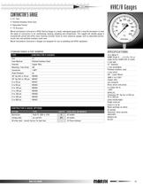 Marsh Bellofram - Marsh Division - HVAC/R Gas Test Gauge - 6