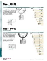 Marsh Bellofram PCD Division Value Series Gauges, Diaphragm Seals, Pressure Indicators - 6