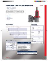 Type L627 High Flow LP Gas Pressure Regulator-1
